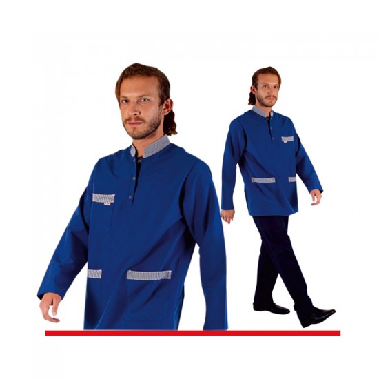 Erkek- HASTANE TEMİZLİK TAKIMI 75 POLYESTER 25 VİSKON 185 GR