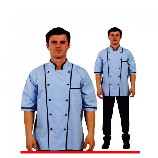 Erkek - AŞÇI EMZİK DÜĞME TAKIMI 75 POLYESTER 25VİSKON 185GR