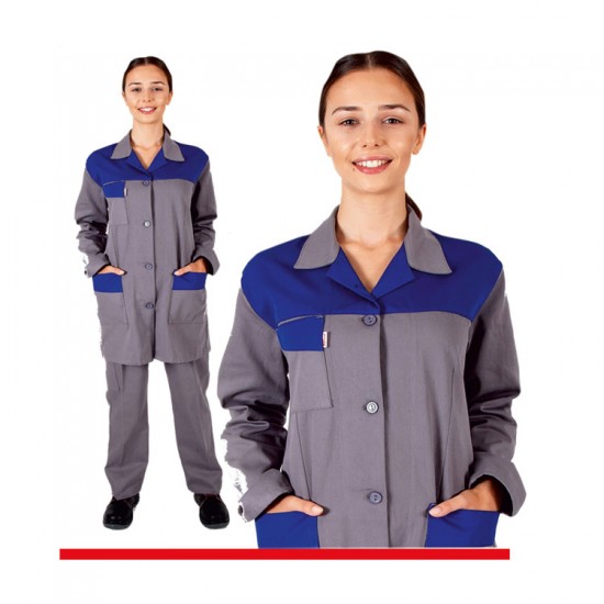 Kadın-CİLDADİYE ÇİFT RENKLİ TAKIMI 100/100 PAMUK 245GR