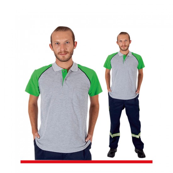 Erkek - POLO YAKA ÇİFTRENKLİ LAKOST PENYE