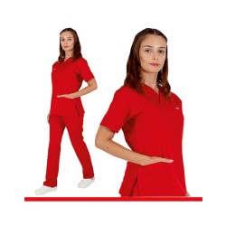 Kadın - HEMŞİRE V YAKA TAKIMI 32 POLYESTER 68 COTTEN 135 GR