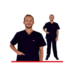 Erkek - HEMŞİRE V YAKA TAKIMI 32 POLYESTER 68 COTTEN 135 GR