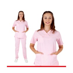 kadın-HEMŞİRE V YAKA TAKIMI 75 POLYESTER 25 VİSKON