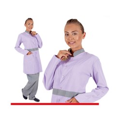 kadın - HASTANE HASTA BAKIM TAKIMI 75 POLYESTER 25 VİSKON 185 GR