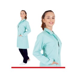 kadın-HASTANE TEMİZLİK HİZMETİ TAKIMI 75 POLYESTER 25 VİSKON 185 GR