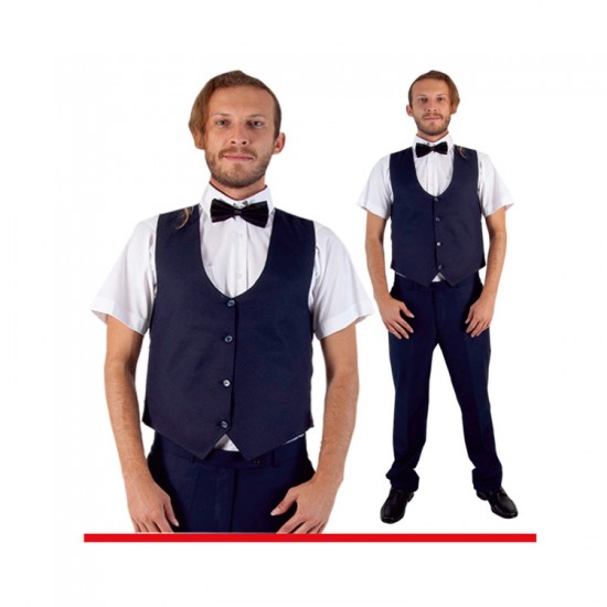 Erkek - GARSON YELEK PANTOLON GÖMLEK PAPYON 75 POLYESTER 21 VİKON 4 ELESTAN