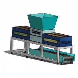 ÇİFT ŞAFTLI PARÇALAYICI