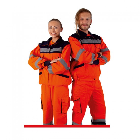 ARAMA KURTARMA TAKIMI ÇİFT RENKLİ ÇOK CEPLİ 180 GR KAPİTONELİ FOSFORLU 100/100 PAMUK 390 GR