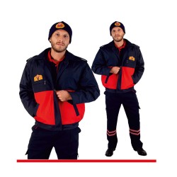 Erkek - İTFAİYE MONT 100/100 POLYESTER SU İTİCİ MEBRAN KAPLAMA BEZ ÖRGÜ 190 GR 180 GR KAPİTONELİ