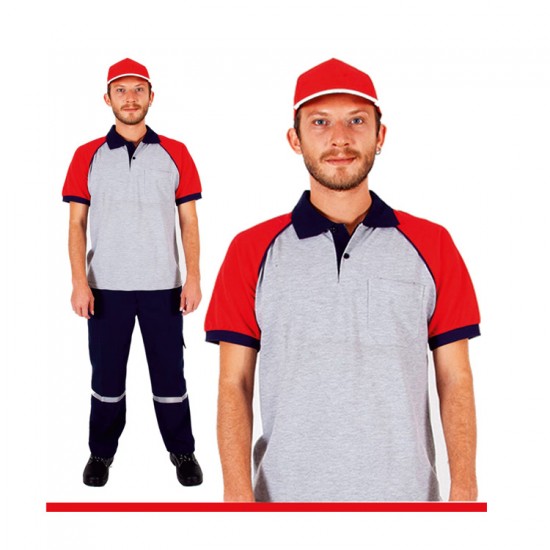 Erkek-POLO YAKA PENYE LAKOS TŞÖRT