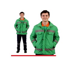 Erkek-BONDİNG KABAN FOSFORLU 180GR KAPİTONELİ