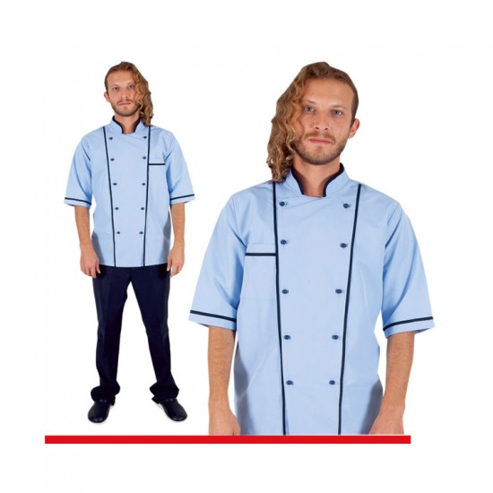 Erkek - AŞÇI TAKIMI EMZİK DÜĞME 75 POLYESTER 25 VİSKON 185 GR