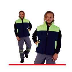 Erkek - YELEK MİKRO SOFT 100/100 POLYESTER SU İTİCİLİ 120 GR  KAPİTONELİ ÇİFT RENKLİ