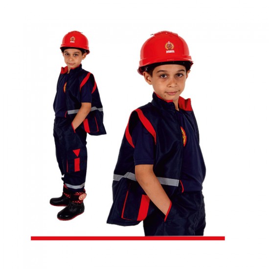 İTFAİYE ÇOCUK YELEK TŞÖRT PANTOLON BARET