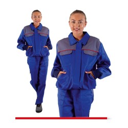 kadın-MONT TAKIMI ÇİFT RENKLİ BEL LASTİKLİ 65 POLYESTER 35 VİSKON 245 GR