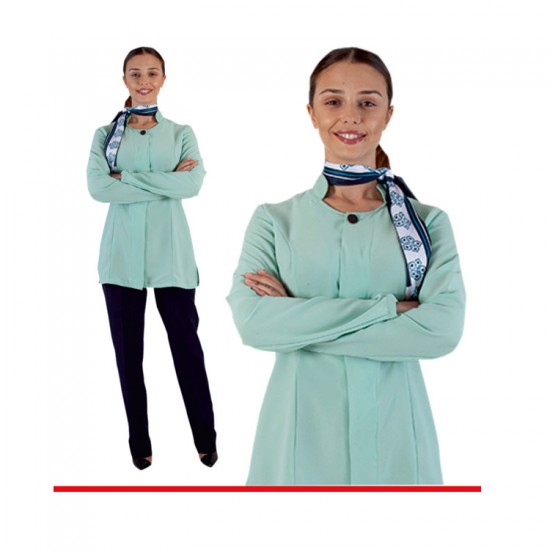 Kadın - SEKRETER TAKIMI CEKET PANTOLON FLAR 88 POLYESTER 12 ELESTAN 200 GR