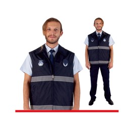 Erkek - ZABITA YELEK MİKRO SOTT 100/100 POLYESTER SU İTİCİ FOSFORLU YELEK